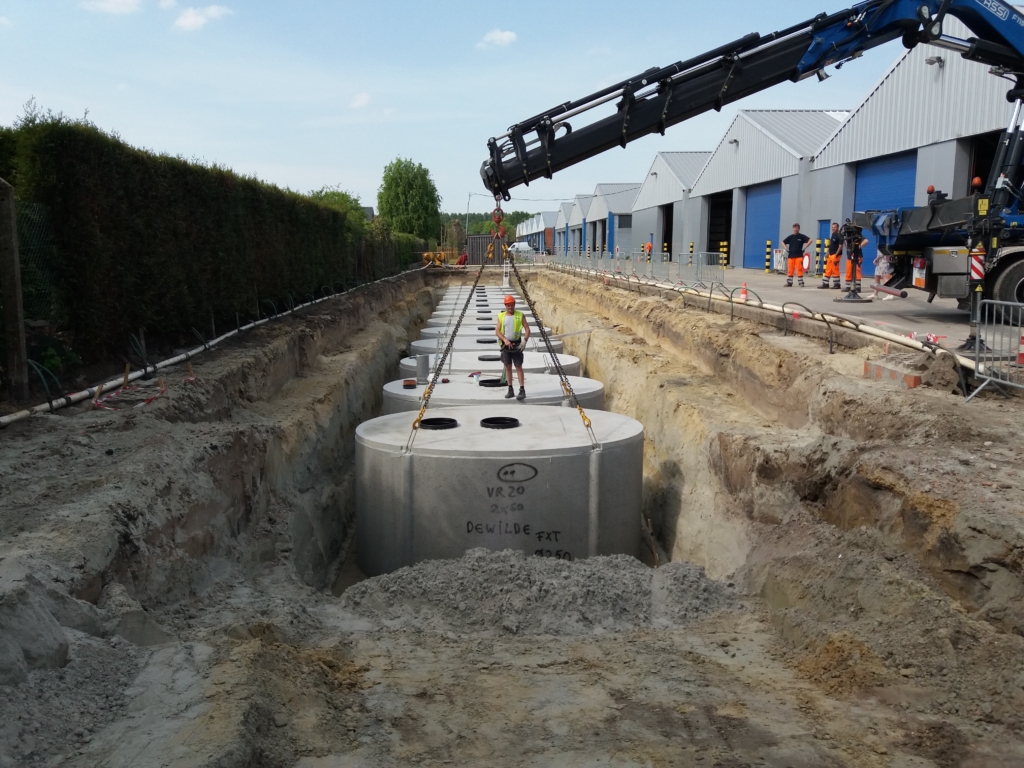 Podziemne betonowe zbiorniki na wodę wykorzystywaną w procesie produkcji – gizobox.pl